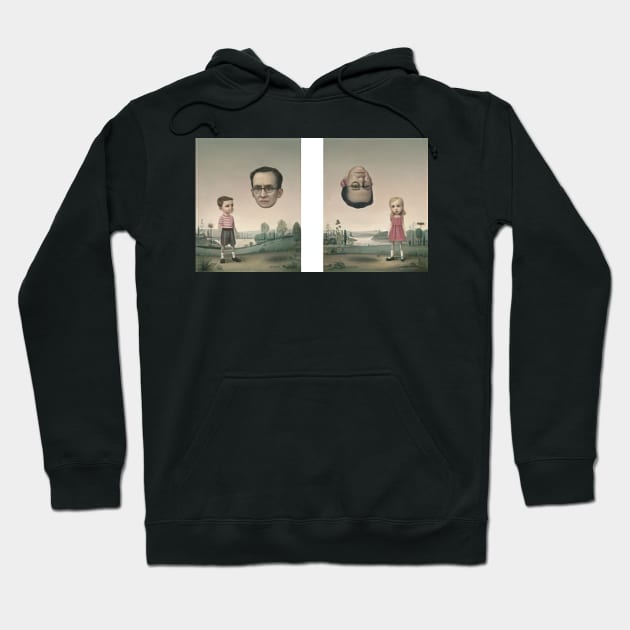 quantum entanglement diptych 117 2015 Pinterest Small - Mark Ryden Hoodie by Kollagio